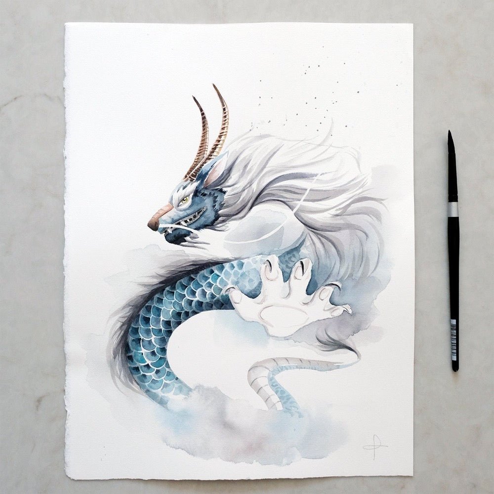 Original Painting- Paper size: 28x38cm