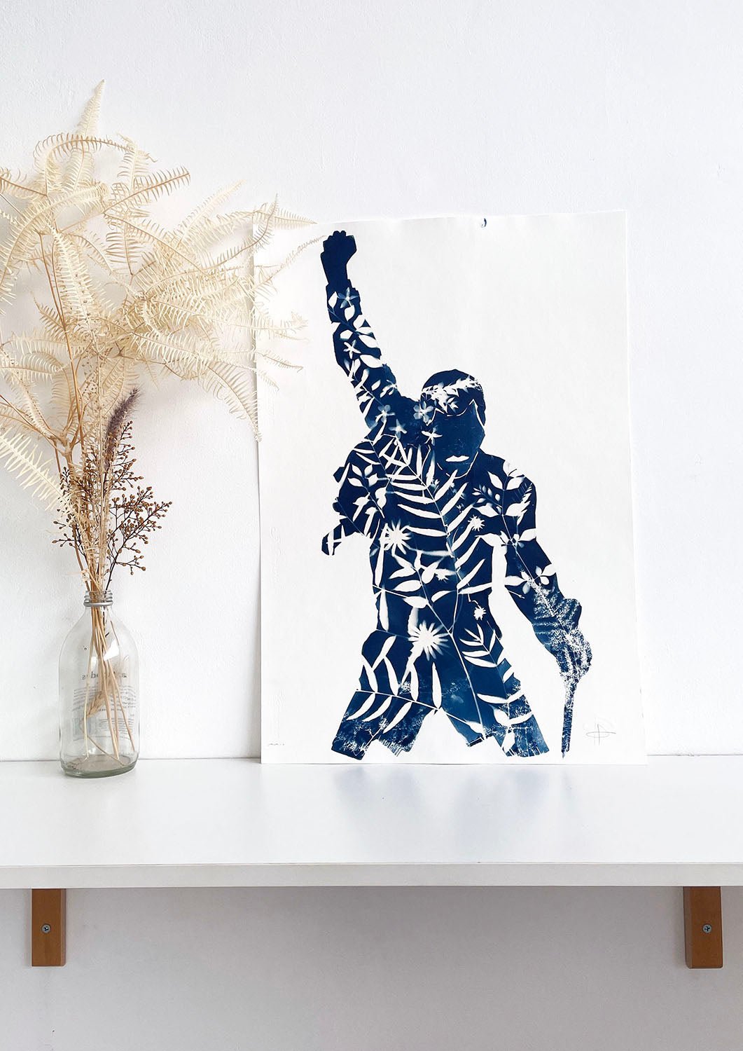 Freddie-cyanotype
