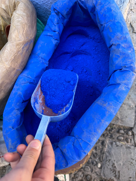 Creating Watercolours with Moroccan Pigments: Inspired by Chefchaouen 💙