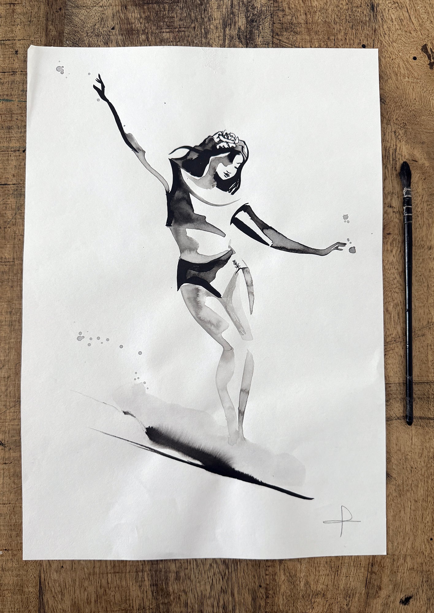 Noe dancing on the waves