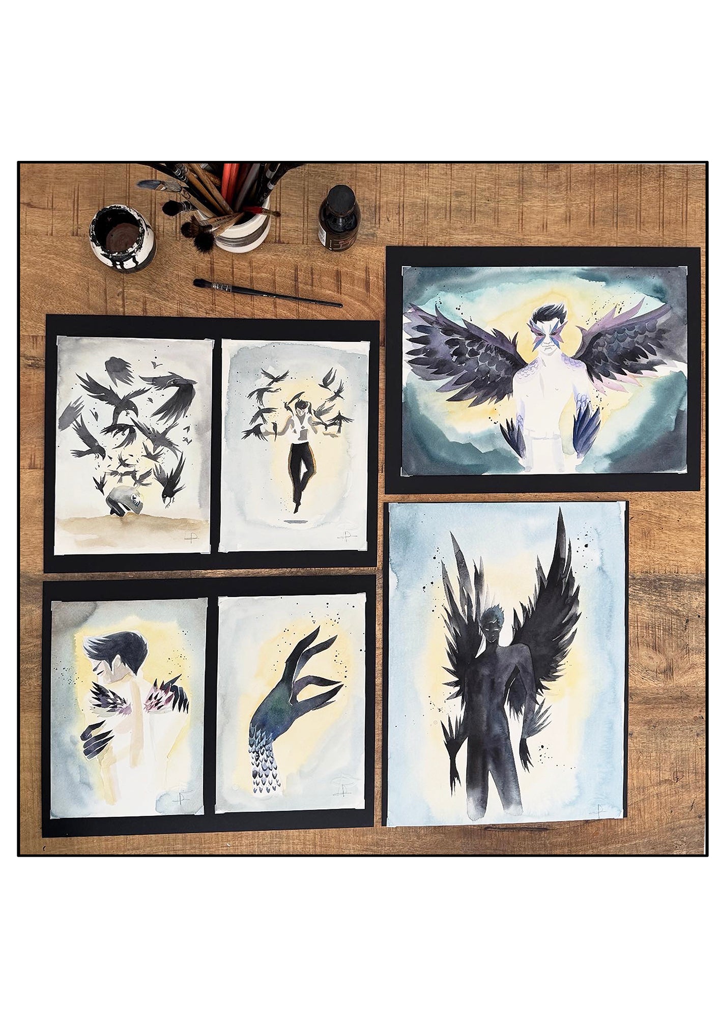 Victor Story Set - Original paintings