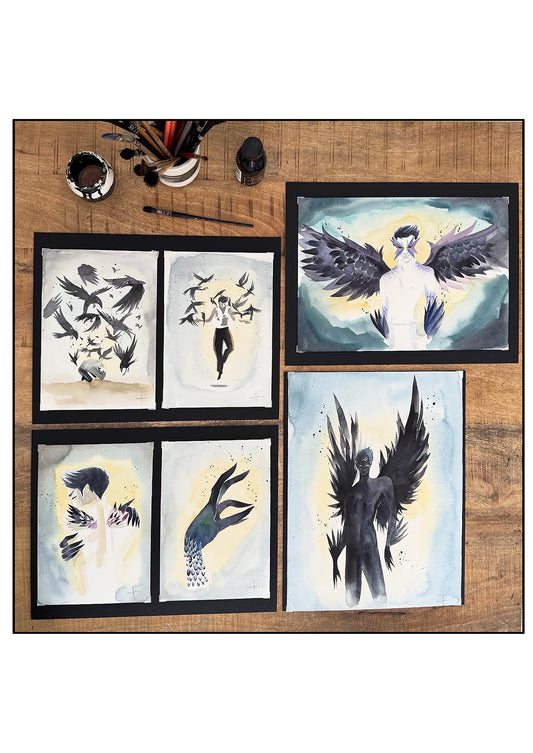 Victor Story Set - Original paintings